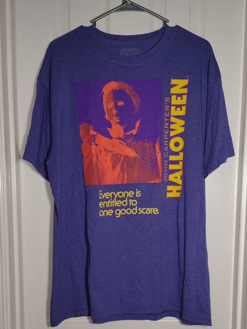 Halloween Graphic Tee - Purple